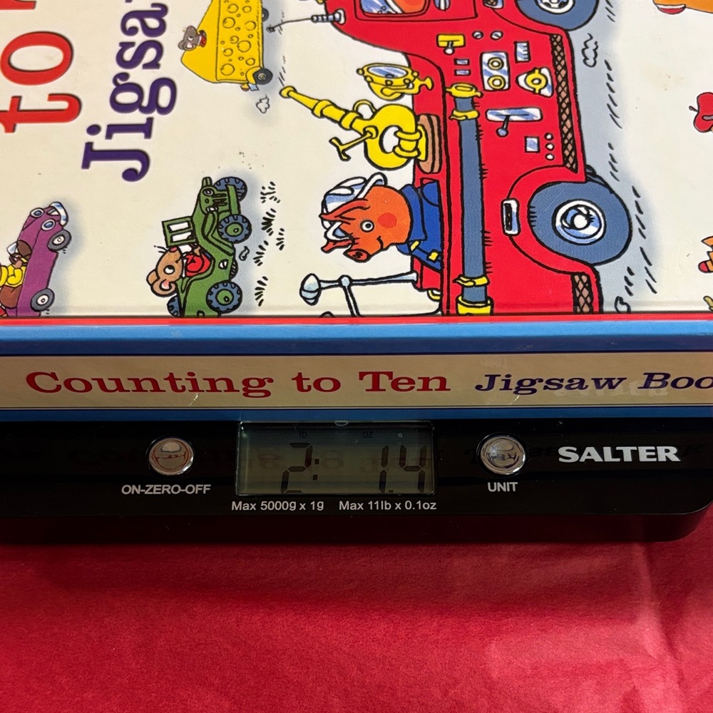 Richard Scarry’s Counting to Ten Jigsaw Puzzle Book 6 48-Piece Puzzles - Picture 13 of 14